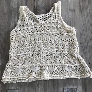 Crochet crop top